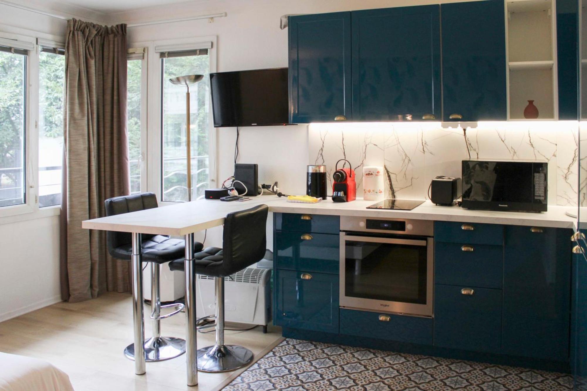 Bright Studio Of 29M With Wifi Near Paris Issy-les-Moulineaux Esterno foto